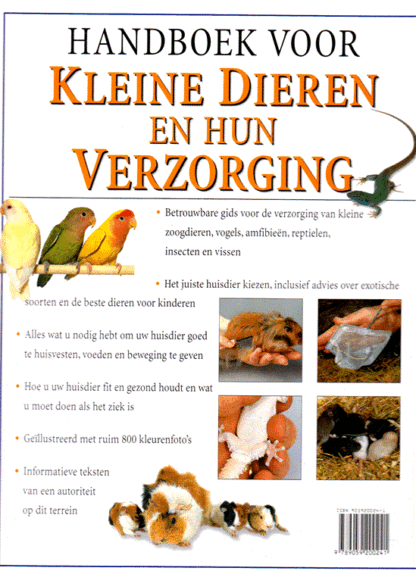 Handboek voor kleine dieren en hun verzorging - David Alderton