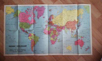 oude Wereldkaart uit circa 1959 - Afbeelding 4