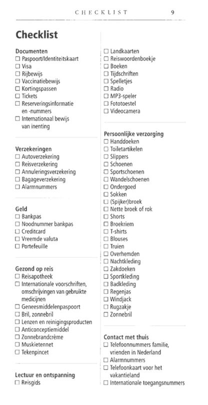 Reisdagboek - Capitool Reisgidsen