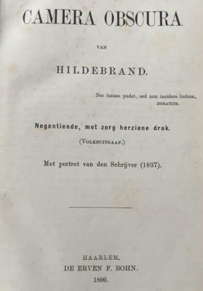 Hildebrand - Camera Obscura 1896