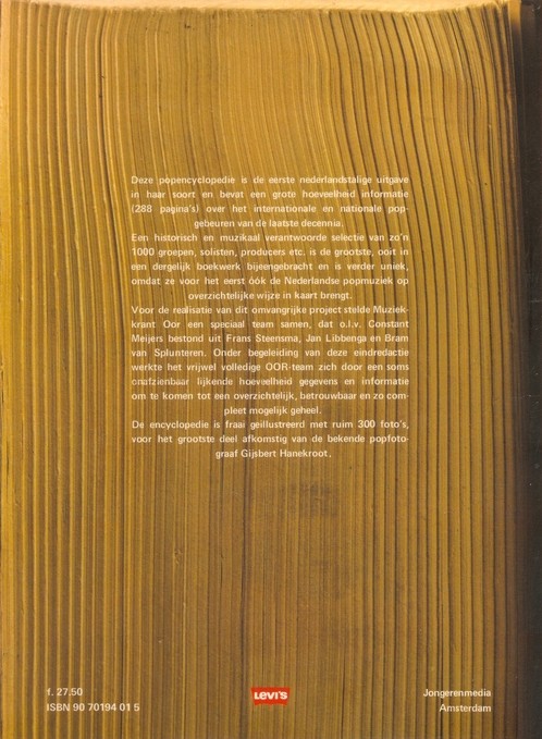 Oor's POP Encyclopedie 1e Editie (1977) Eerste Editie