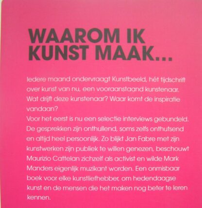 Waarom ik kunst maak - Roos van der Lint