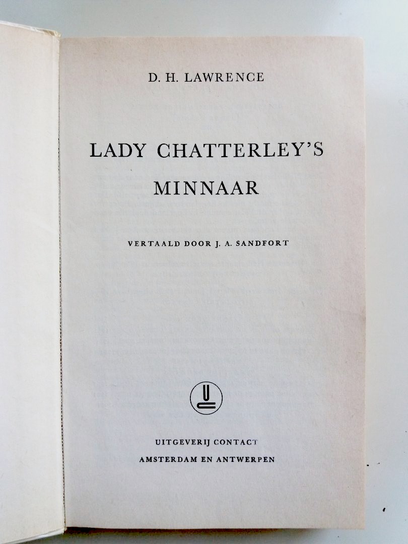 Lady Chatterley's Minnaar - D.H. Lawrence