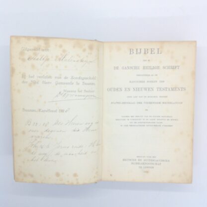 Bijbel Statenvertaling 1926