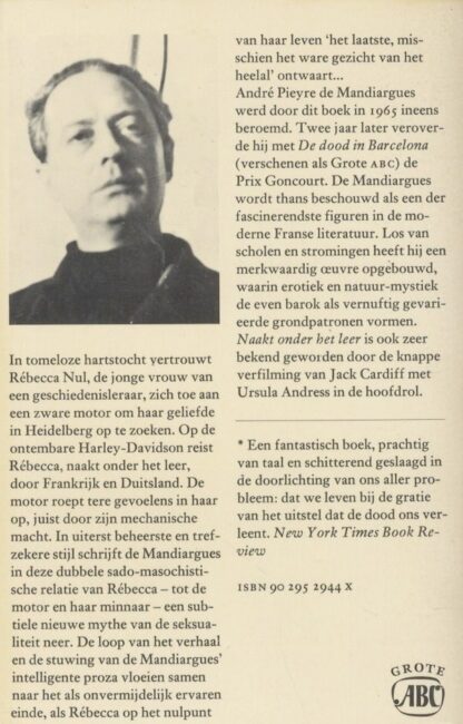 Naakt Onder het Leer - André Pieyre de Mandiargues
