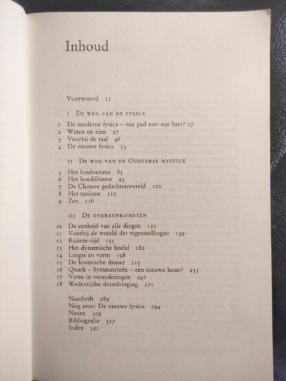 De Tao van Fysica - Fritjof Capra