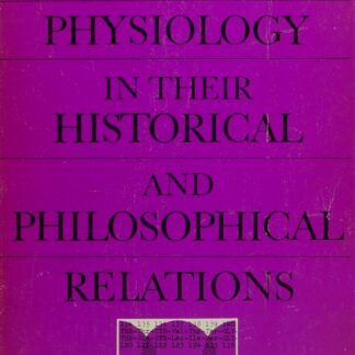 Chemistry and Physiology in their Historical and Philosophical Relations - Eduard Glas