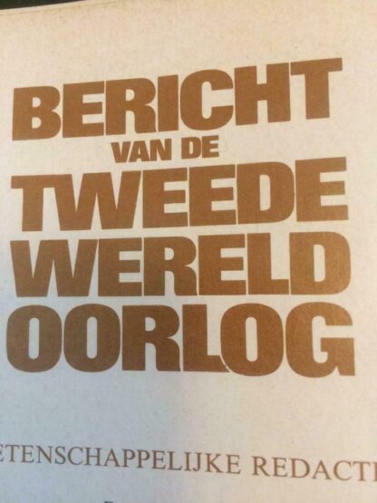 Bericht van de tweede wereldoorlog