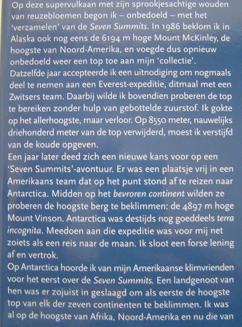 Seven Summits Seven Summits - Steve Bell