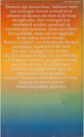 Creatief dromen Creatief dromen, Patricia Garfield