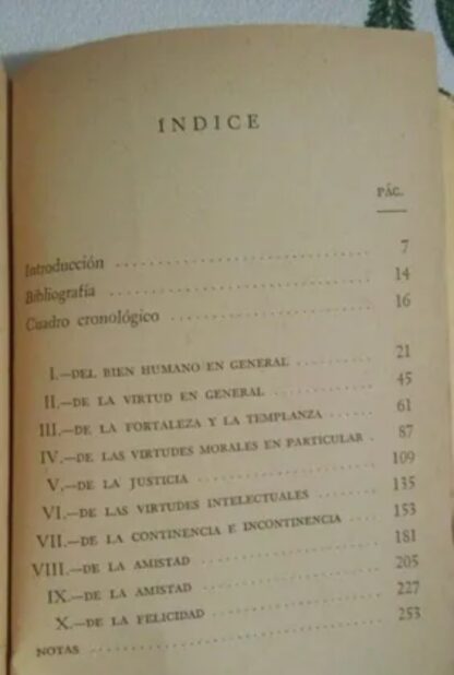Aristóteles Etica Nicomaquea [Gesigneerd 1961] - Afbeelding 7