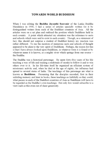 Towards World Buddhism - Afbeelding 5